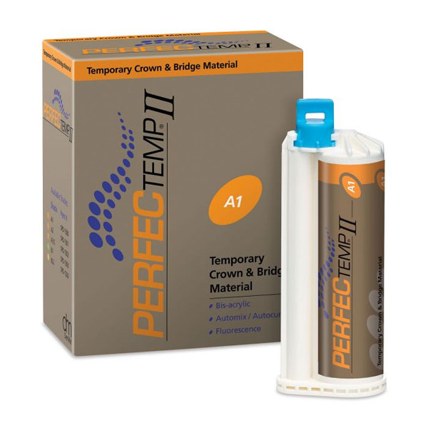 Denmat SPD1300 PERFECTemp II Temporary Crown & Bridge Material Cartridge A1 50 mL Denmat SPD1300 PERFECTemp II Temporary Crown & Bridge Material Cartridge A1 50 mL